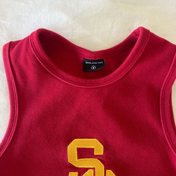USC Crop Top - Picture 2 of 3